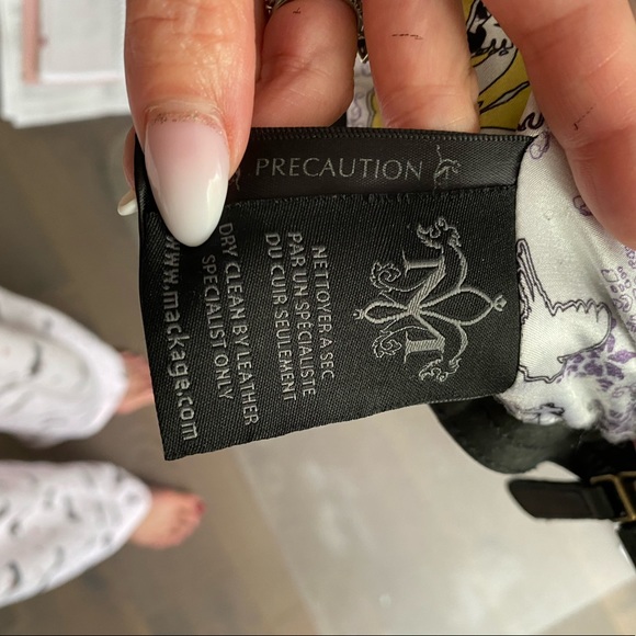 Mackage Leather Jacket XXS - Picture 3 of 5